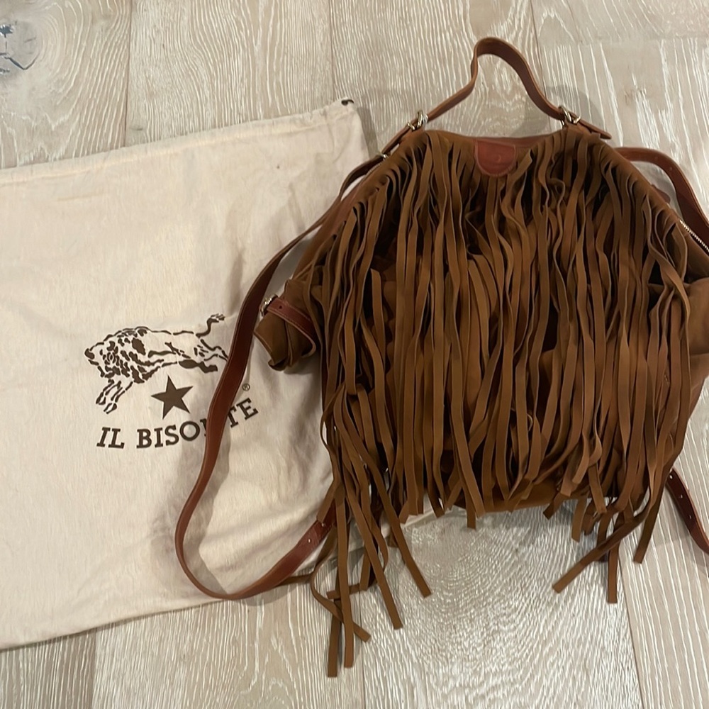 COPY - IL Bisonte Duffel/Backpack, brand new w/ tags and dust bag